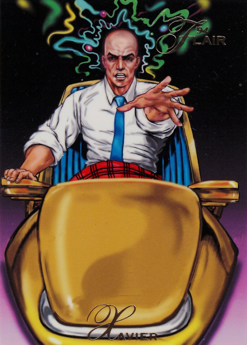 Flair card 10, Origin of the X-Men