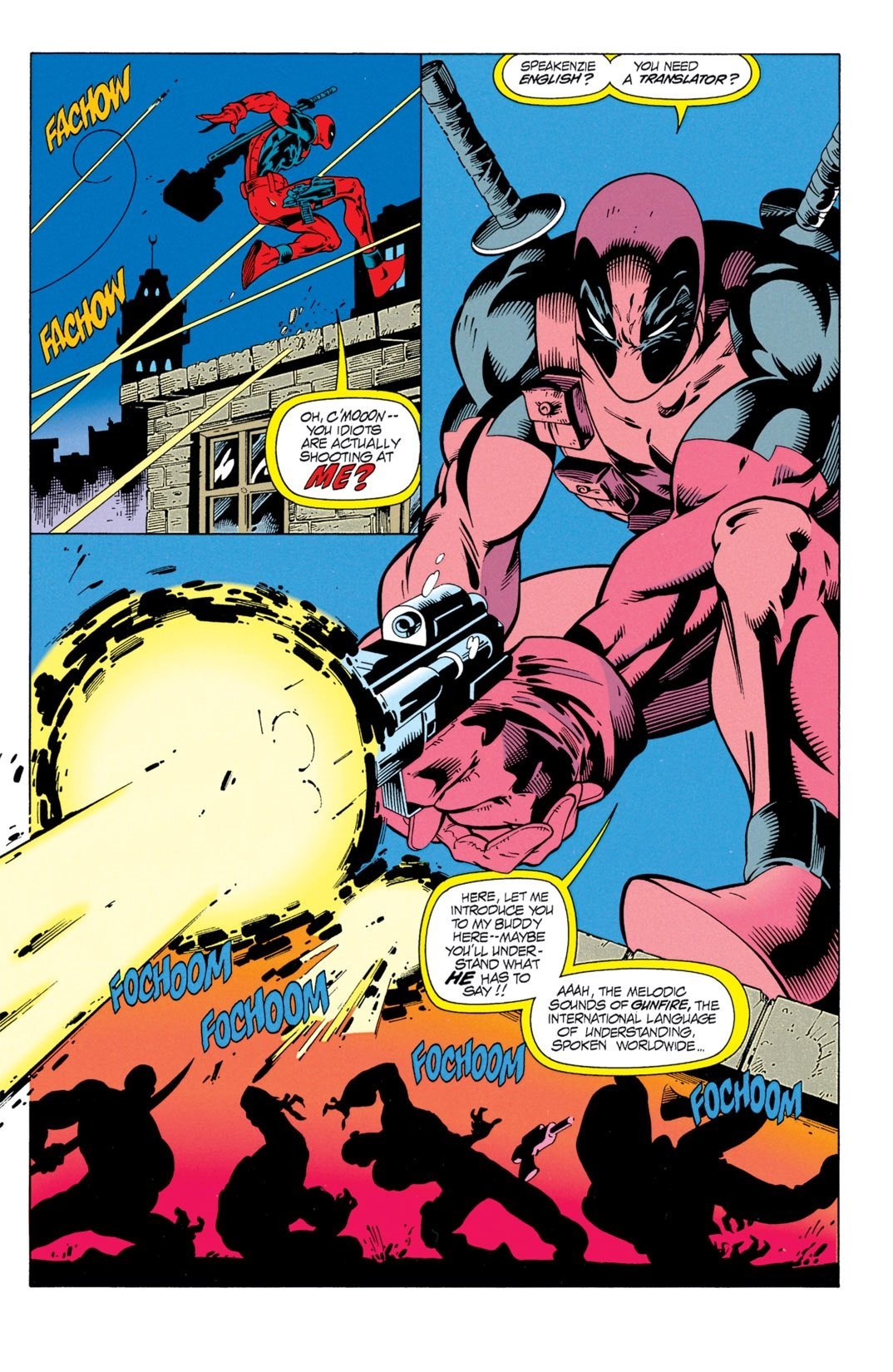 Deadpool: The Circle Chase number 2, page 5, Joe Madureira