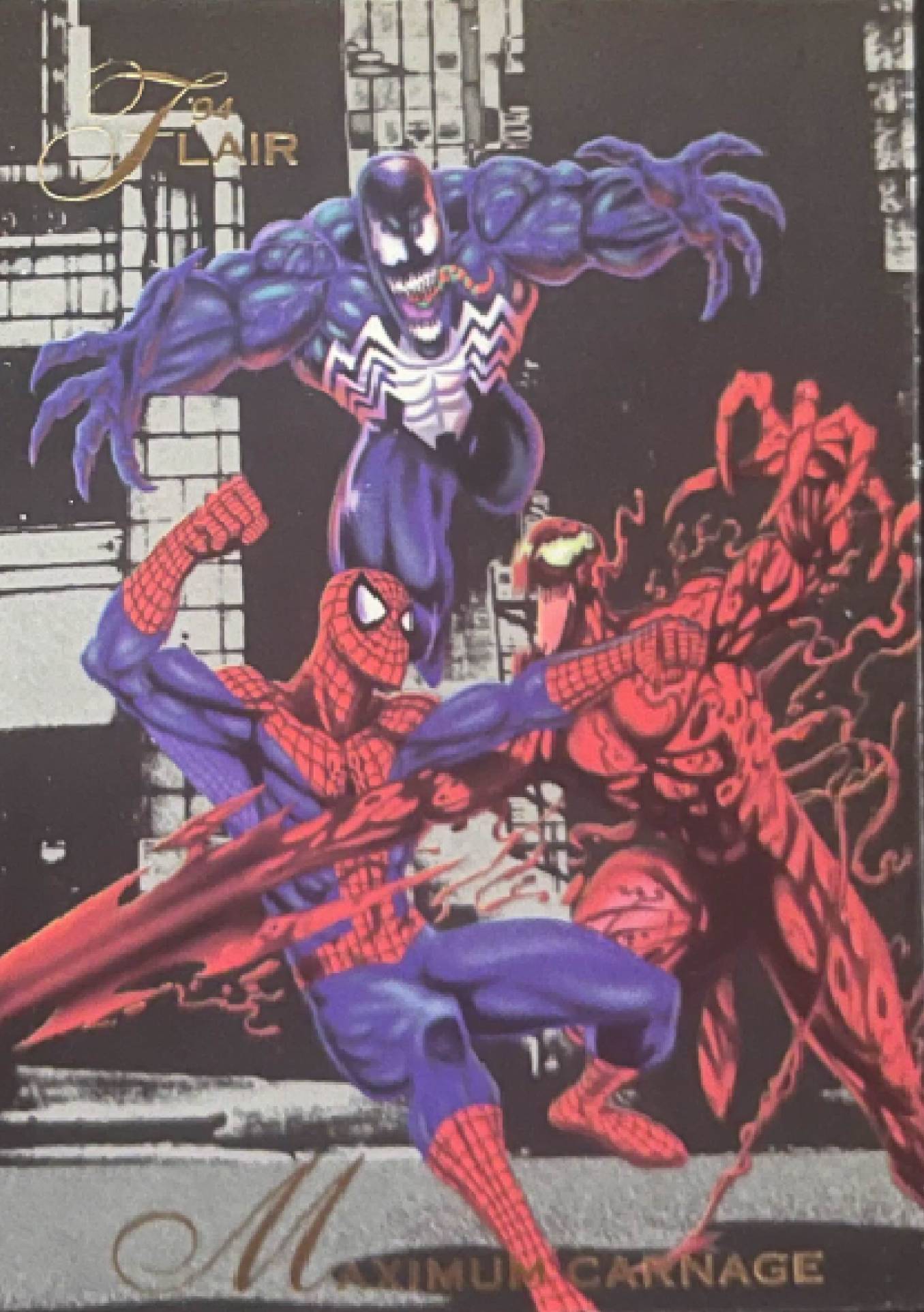104 Maximum Carnage (Spider-Man, Venom, Carnage) (front)