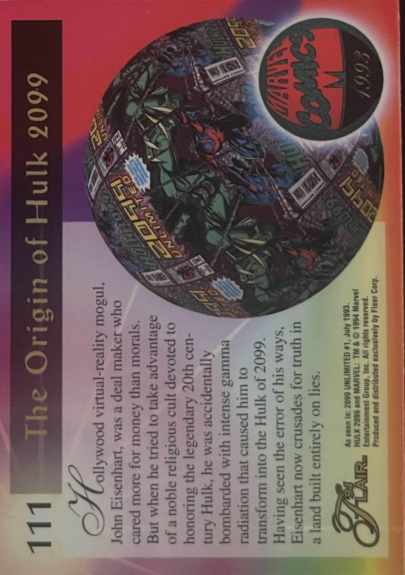 111 Hulk 2099 (back)