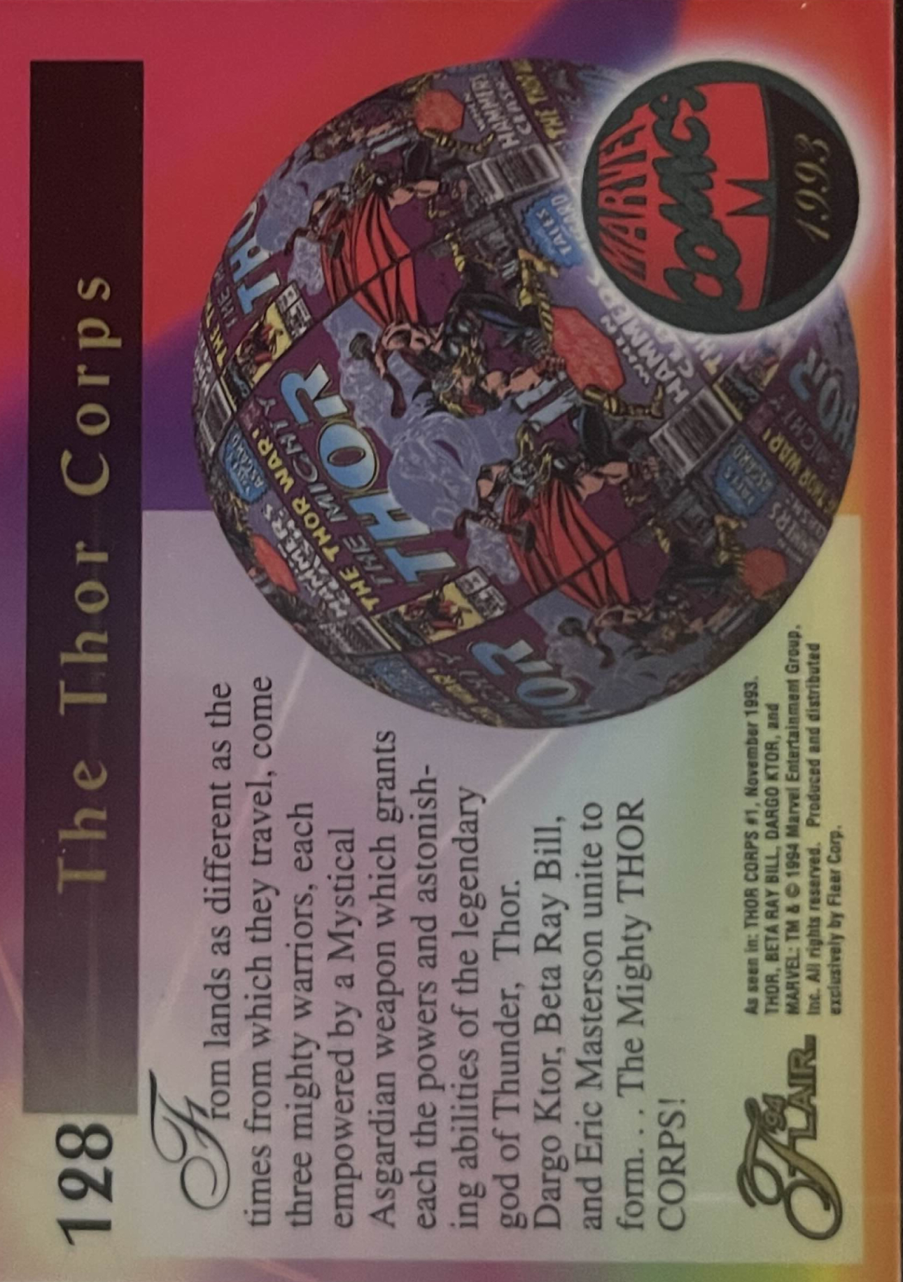128 The Thor Corps (back)