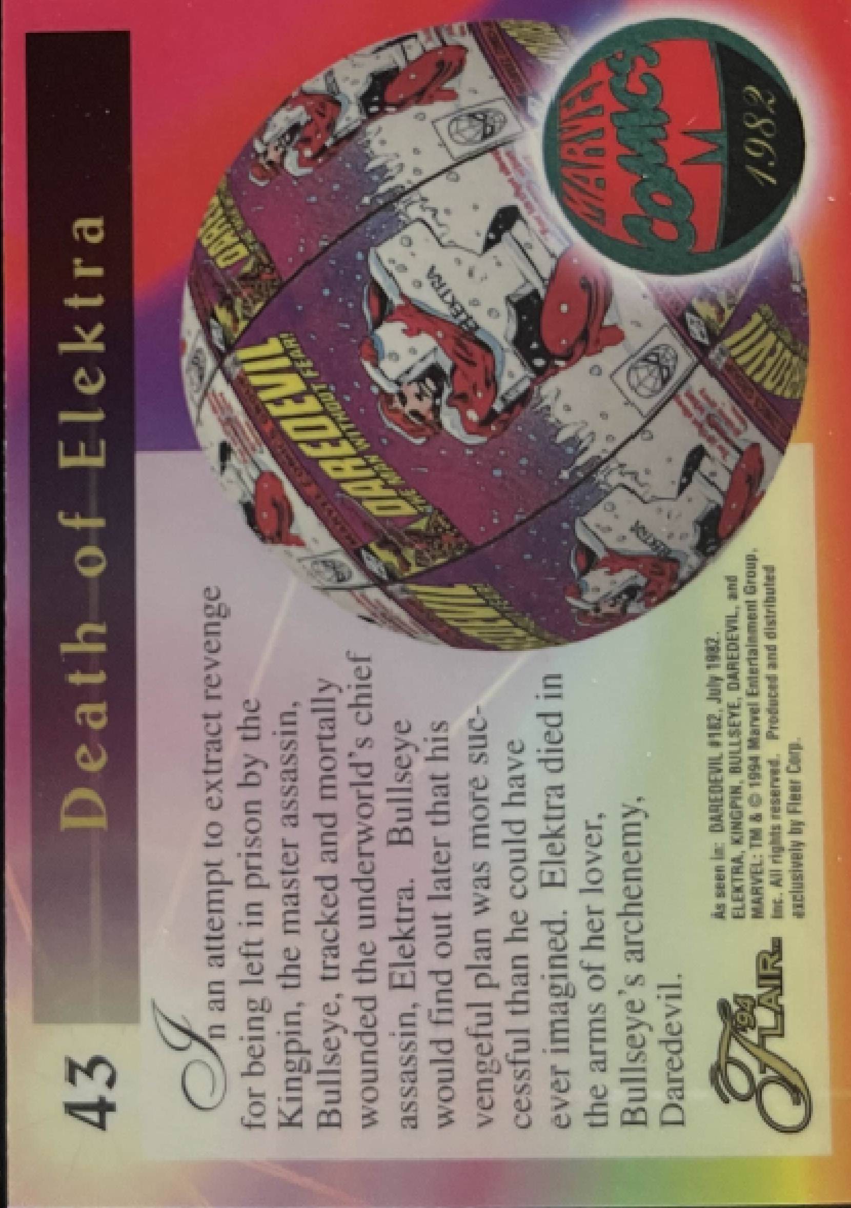 43 Death of Elektra (back)