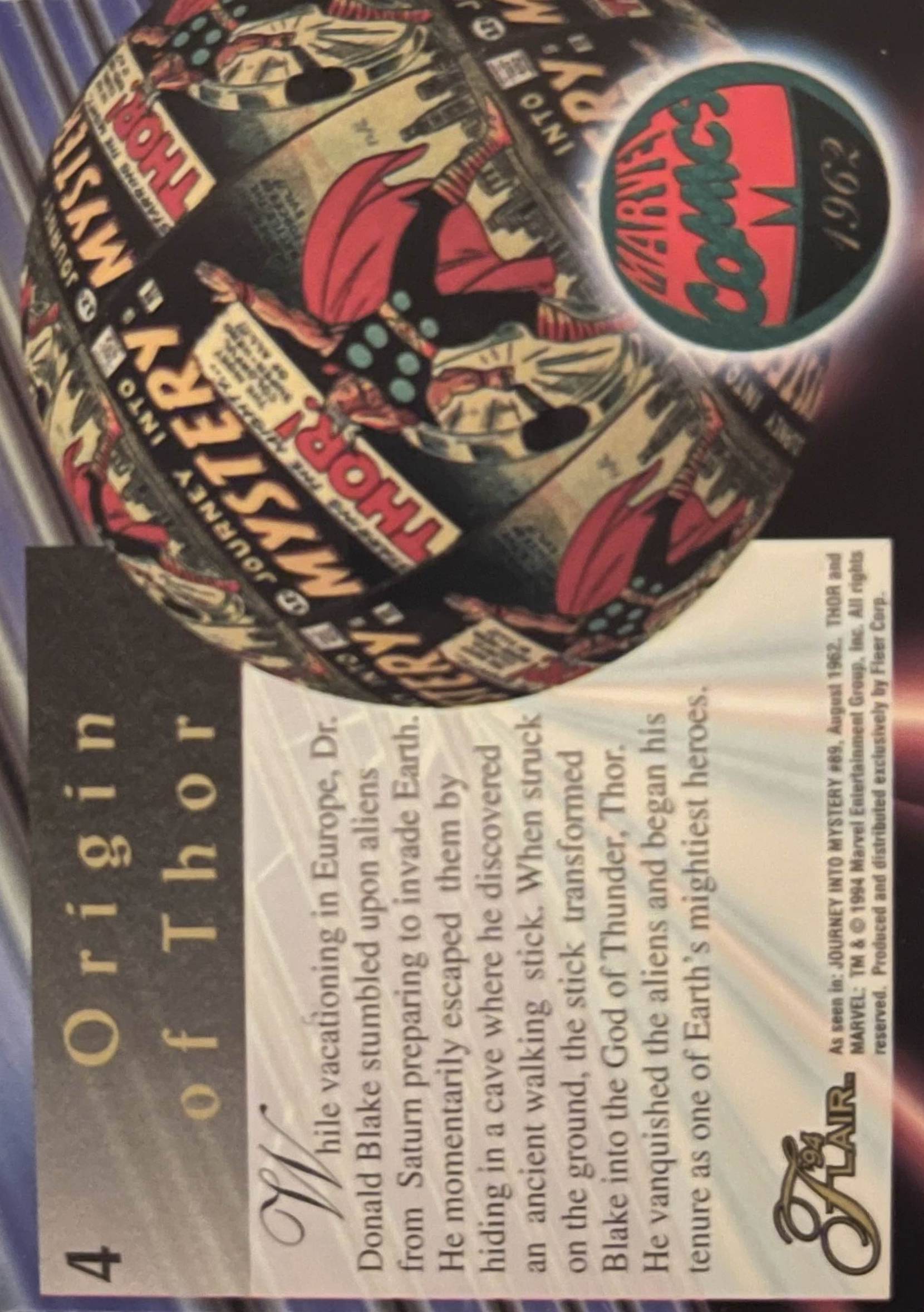 4 God of Thunder (Thor) (back)