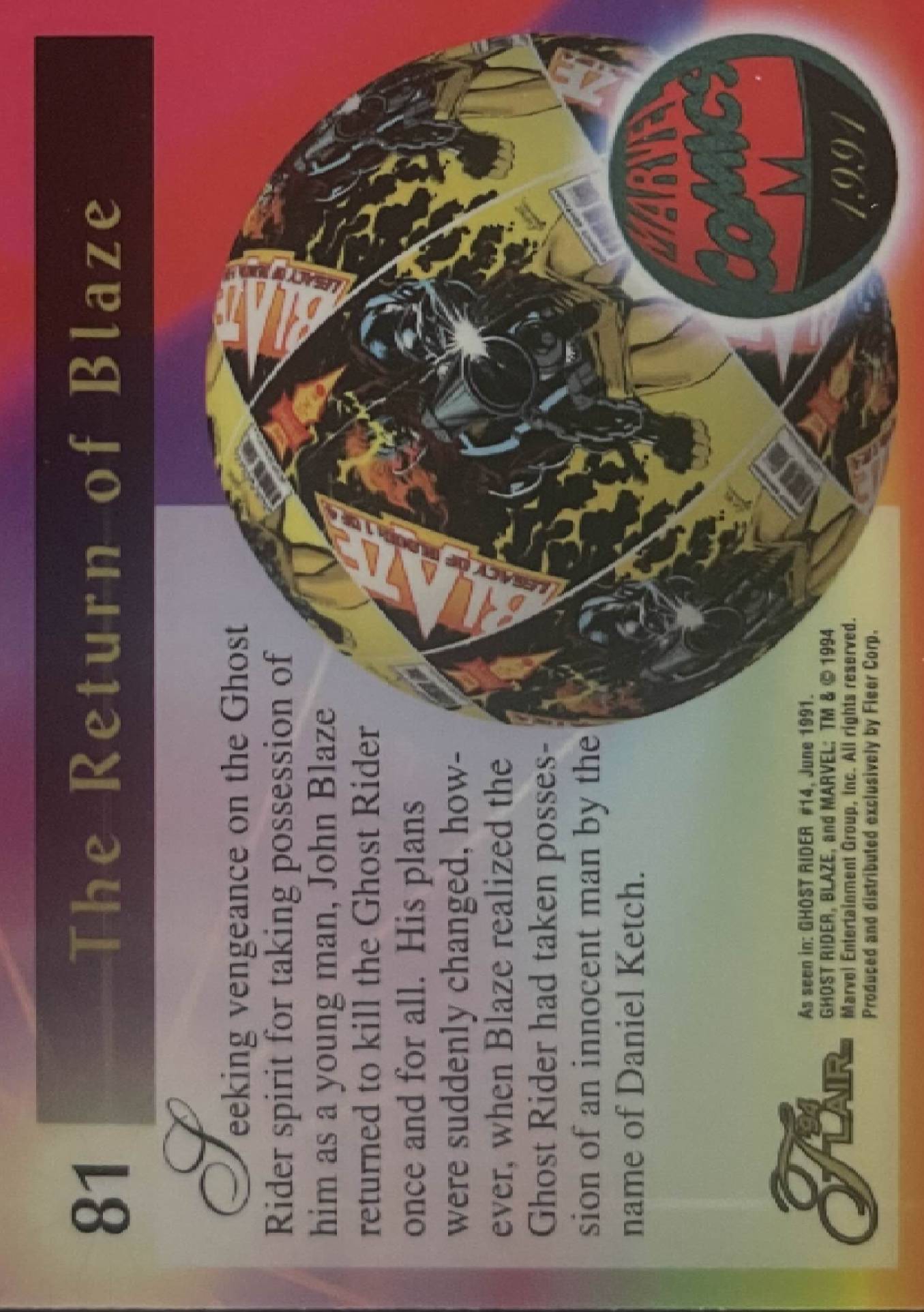 81 Johnny Blaze (back)