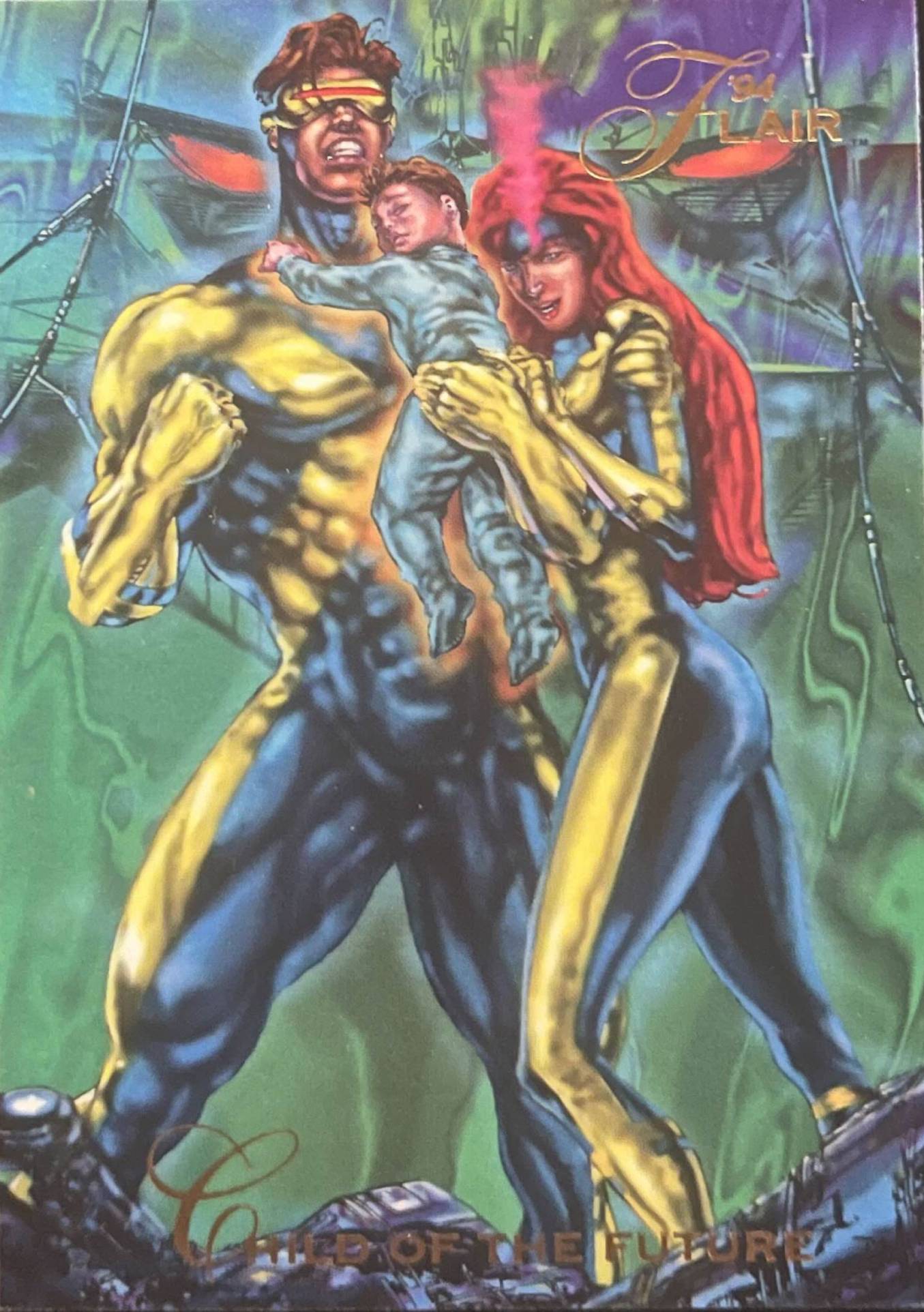 82 Child of the Future (Cyclops, Jean Grey, Nathan) (front)