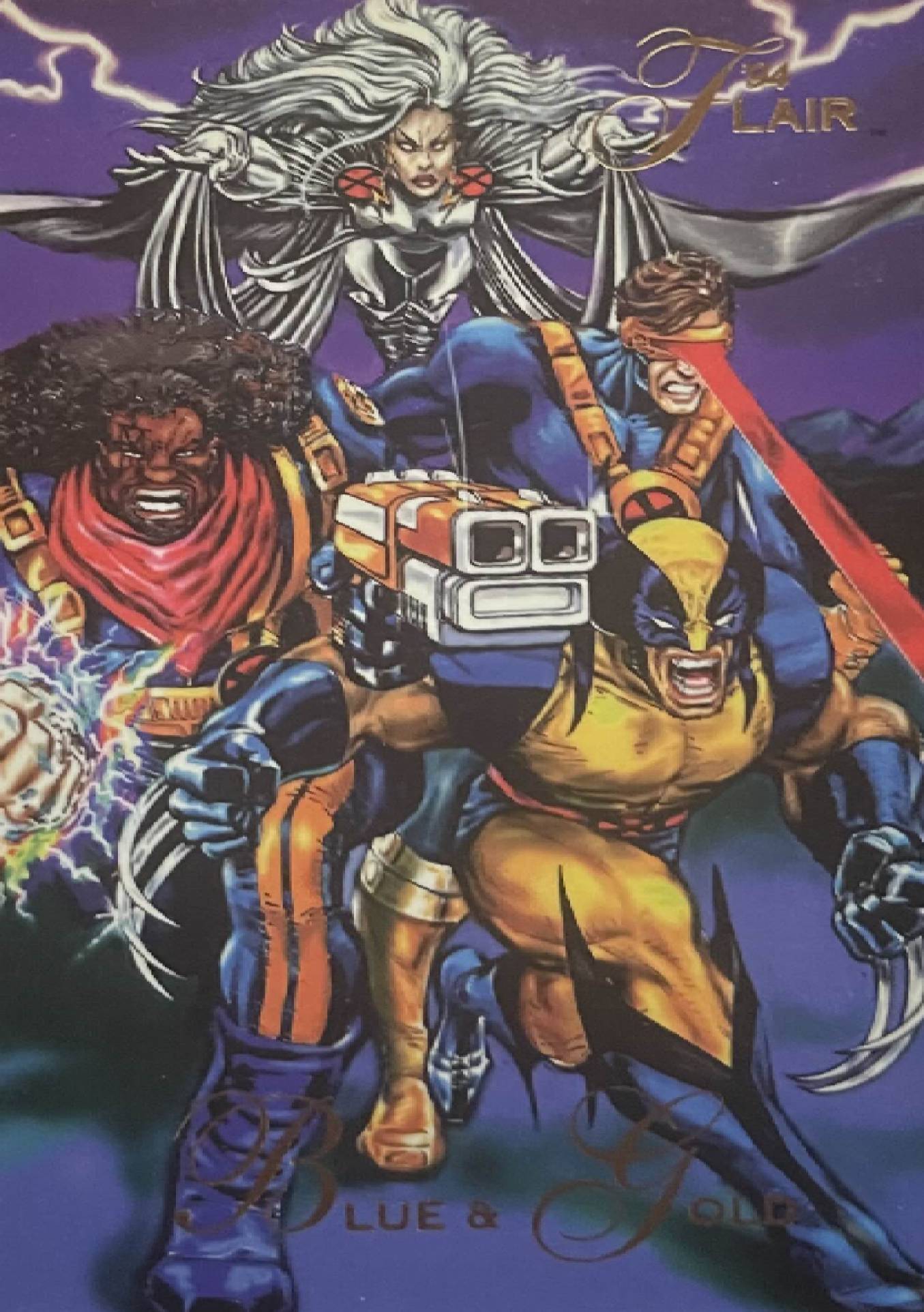 84 Blue & Gold (Bishop, Storm, Cyclops, Wolverine) (front)