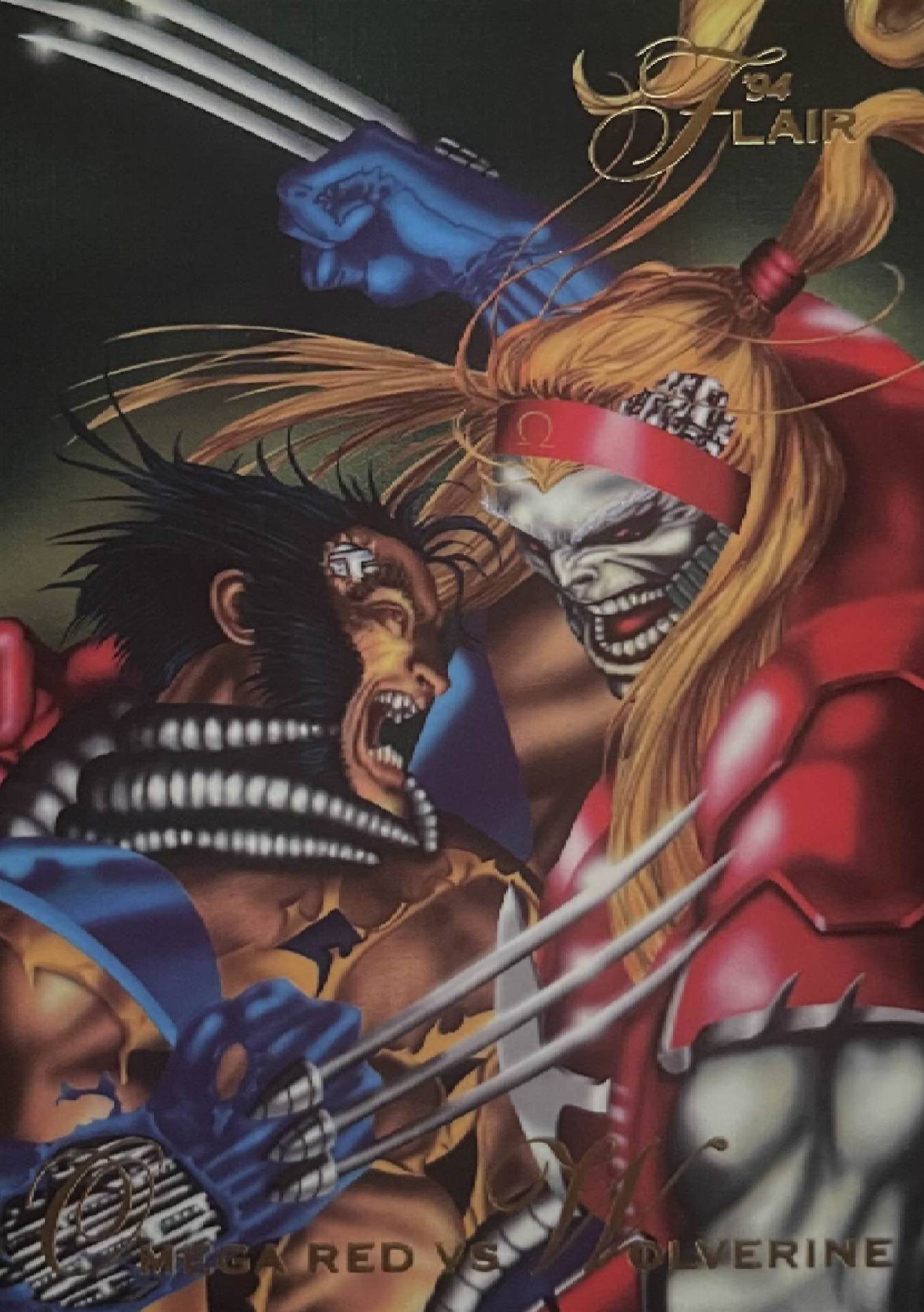 86 Omega Red vs. Wolverine (front)