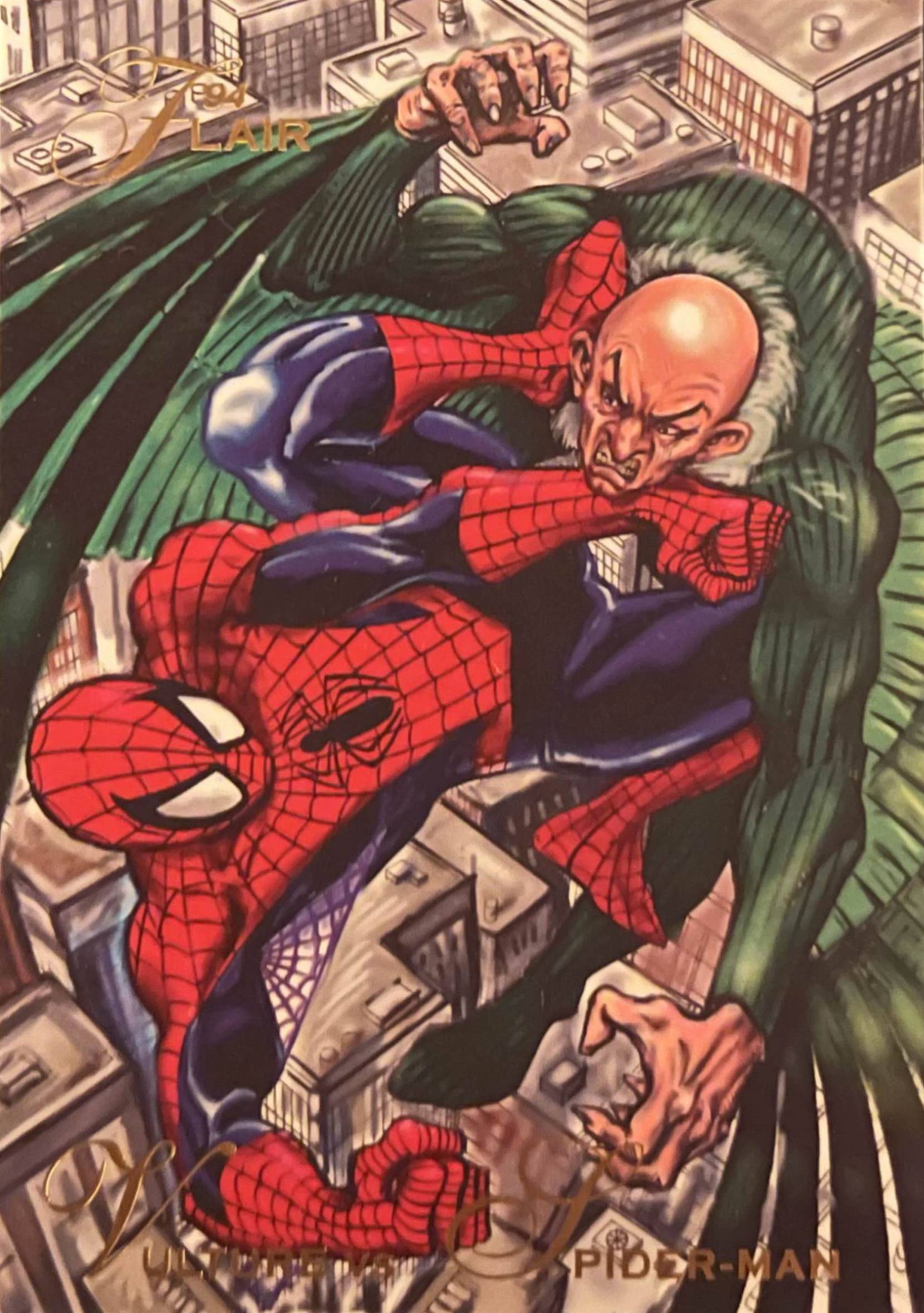 8 Vulture vs. Spider-Man (front)